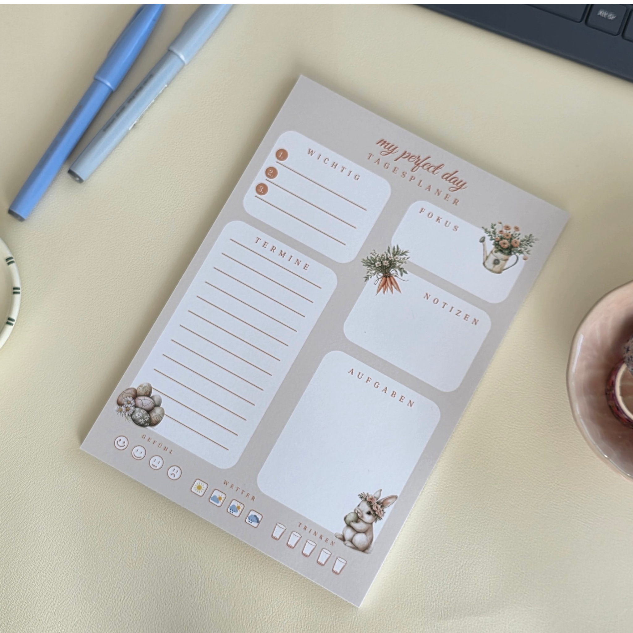 Tagesplaner Oster-Kollektion