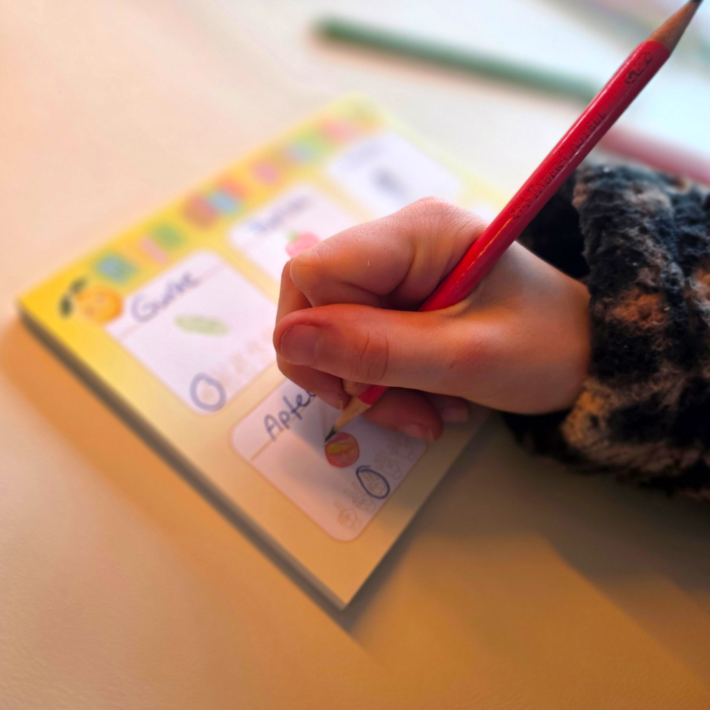 Kinder-Einkaufszettel | Zitrone