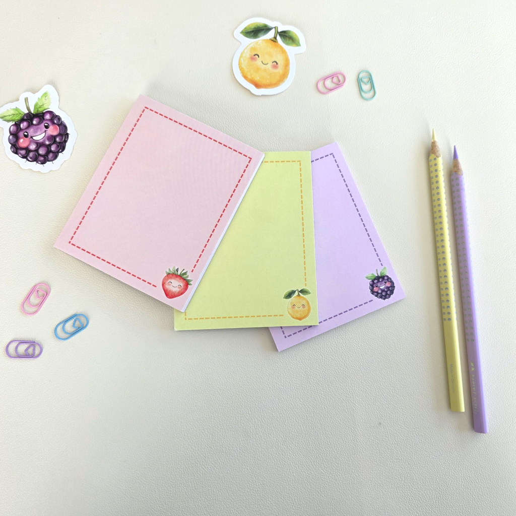 Mini Obstblöcke im fruchtigem Trio